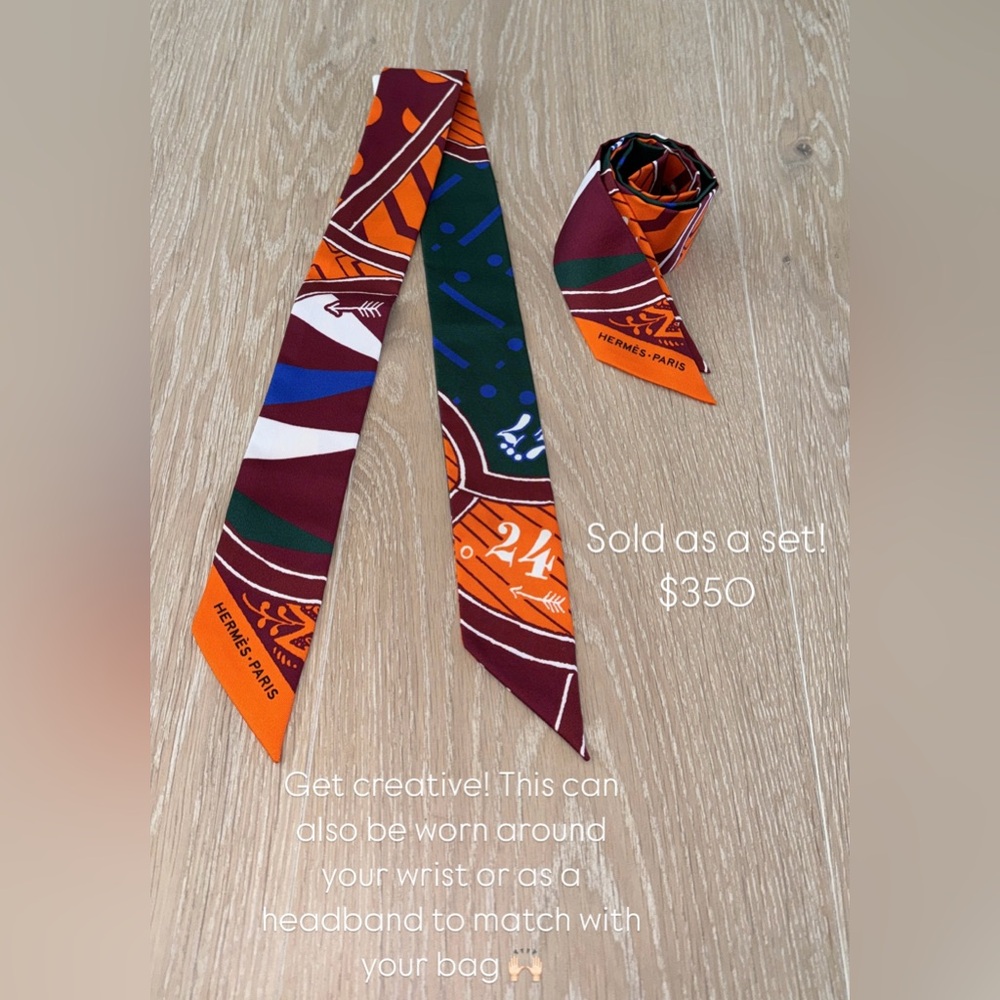 100% authentic HERMES twilly